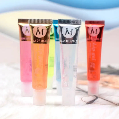 6Pcs Fruity Flavor Watery Glossy Lip Gloss Set Clear Lip Gel Hydrating Moisturizing Lip Gloss Women Lips Makeup Wholesale NovaCart