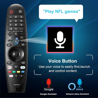New AN MR20GA AKB75855501 voice pointer remote for smart TV compatible with many models easy operation control tool Pi-Mart
