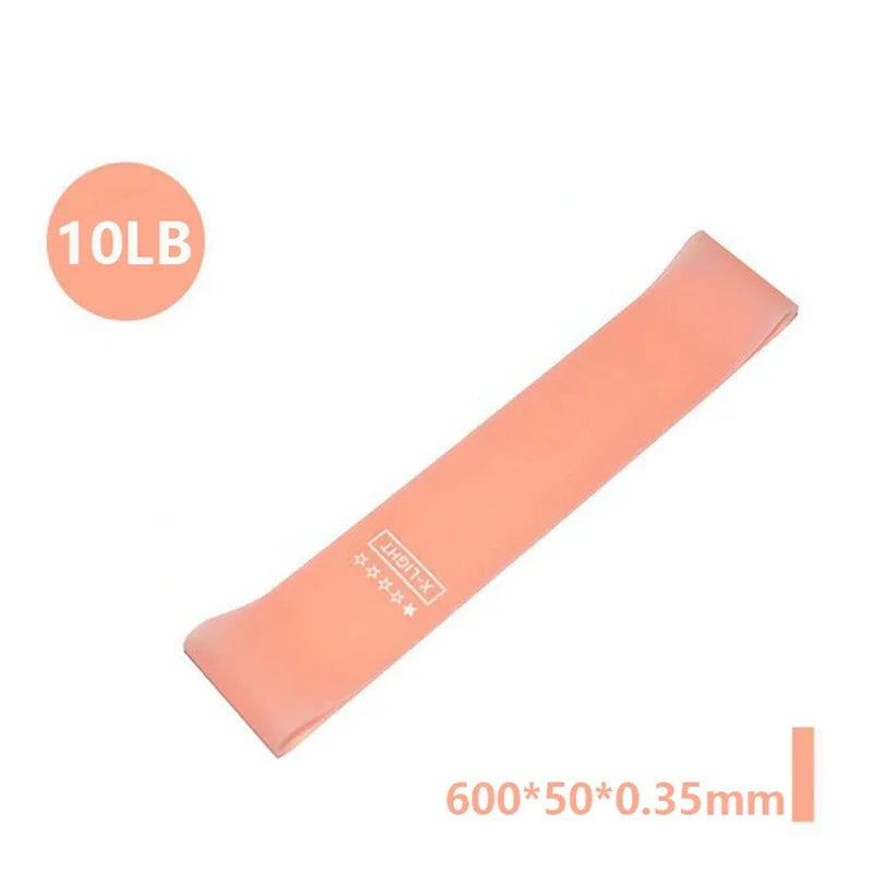 Portable Fitness Workout Equipment Rubber Resistance Bands Yoga Gym Elastic Gum Strength Pilates Crossfit Women Weight Sports Pi-Mart