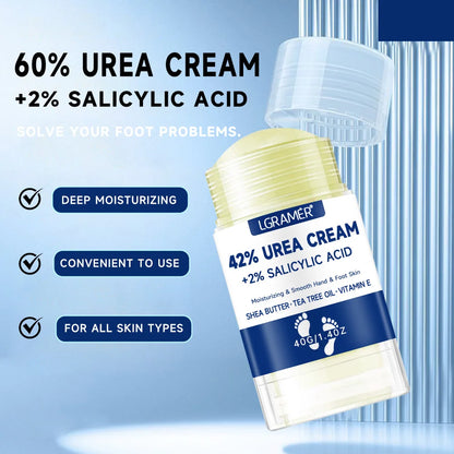 42% Urea Foot Cream + 2% Salicylic Acid Intensive Hydrating Foot And Hand Care Moisturizing Foot Cream And Hand Cream NovaCart
