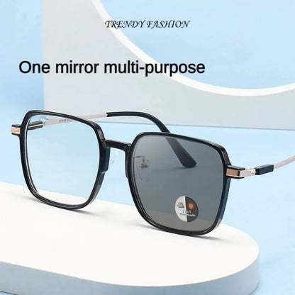 Photochromic Anti Radiation Glasses Metal Eyeglass For Woman Men NovaCart