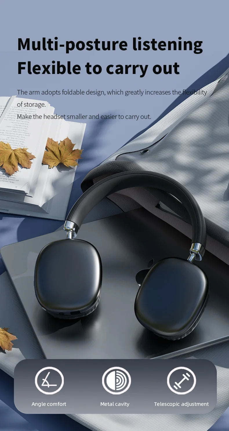 2025 NEW Air Max Bluetooth Headphones Earphone Wireless Headsets Stereo Surround Gaming Earbuds For Iphone Xiaomi Samsung Phone NovaCart