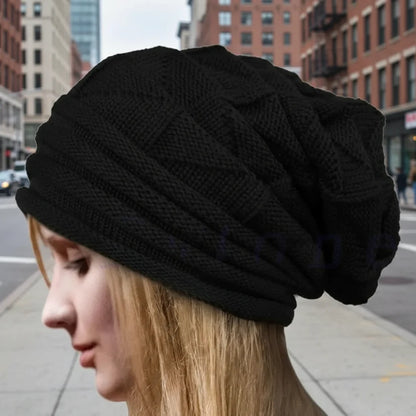 Oversized Slouchy Knitted Beanie FitiqueFit