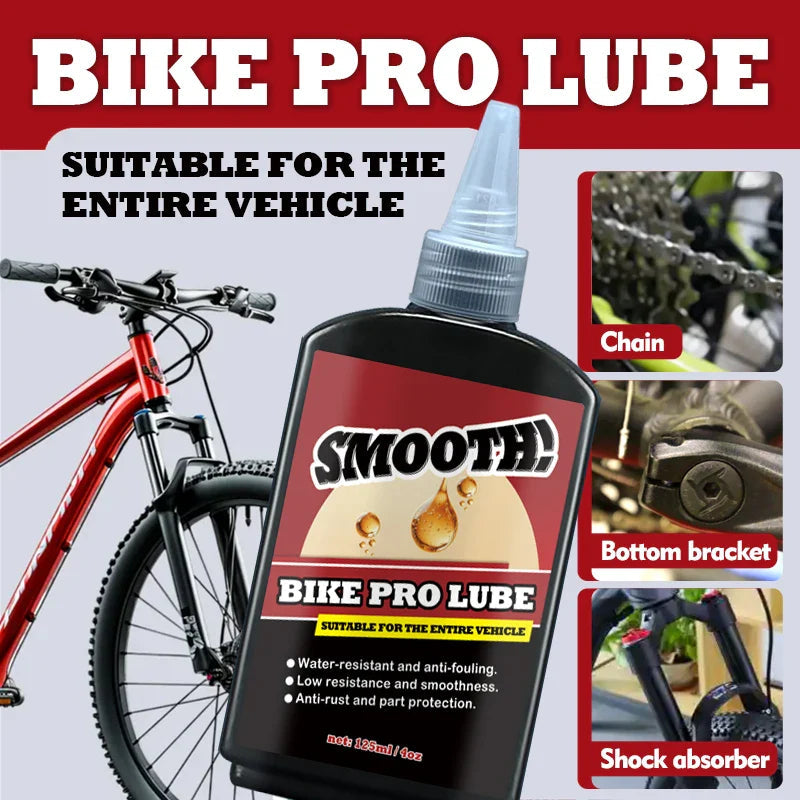 125ml Bicycle Special Lubricant MTB Road Bike Mountain Bike Lube Chain Oil for Fork Flywheel Chain Cycling Accessories Pi-Mart