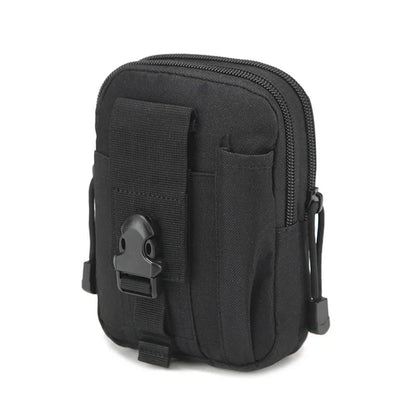 Molle Pouch Belt Waist Pack Men Small Pocket Survival Tool Bag for Running Travel Camping Hunting Airsoft Pi-Mart