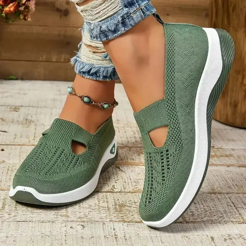 Women's Casual Shoes Breathable Comfortable Orthopedic Shoes Non Slip Sneakers For Spring And Summer New Arrival Women Mesh NovaCart