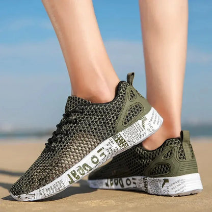 Hight Quality Summer Mens Casual Shoes Aqua Shoes Origin Air Mesh Sneakers Fashion Foam Sport Footwear Beach Shoes Water Shoes NovaCart