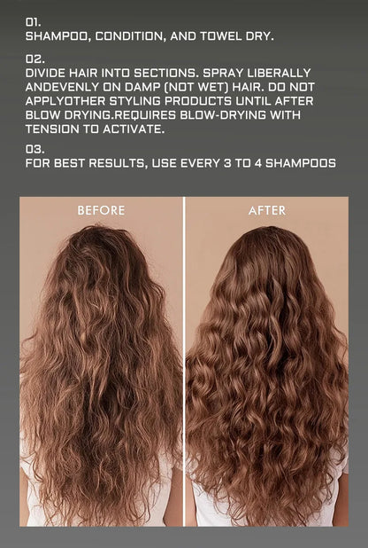 Hair Oil Spray Nourishing Conditioning Oil Deeply Moisturizing Hair Curly Spray Gift Women Hair Care Serum