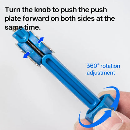 Portable Bicycle Brake Pad Spreader Tool 360° Rotatable Bike Oil Disc Piston Reset Hydraulic Brake Caliper Piston Extension Pi-Mart