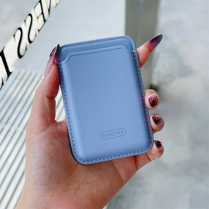 MagSafe Leather Wallet Card Holder for iPhone  Galaxy