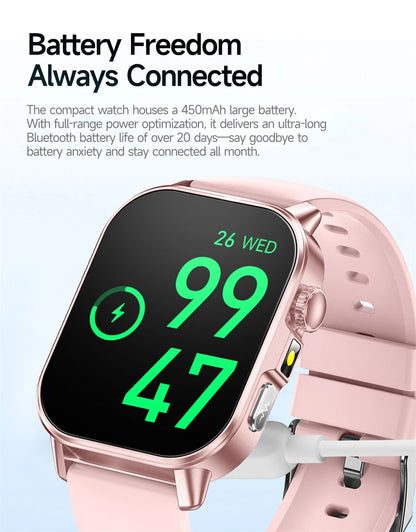 2026 New Model Uric Acid & Lipid Health Analysis Smart Watch Men ECG+PPG Bluetooth Call 2.01-inch Flashlight Smartwatch Women NovaCart