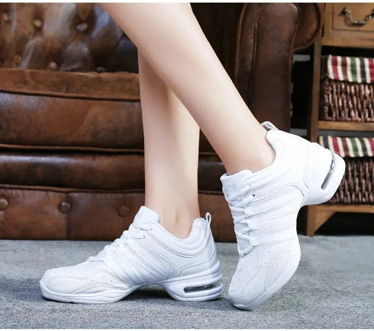 Women's Dance Shoes Soft Outsole Woman Breath Jazz Hip Hop Shoes Sports Sneakers Ladies Girl's Modern Jazz Dancing Shoes for Men NovaCart