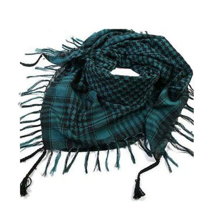 Fashion Military Fashion Lightweight Army Plaid Scarf Unisex Tactical Arab Scarf To Keep Warm Pi-Mart