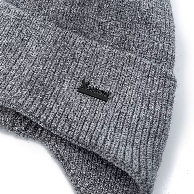 Fleece-Lined Earflap Cap – Warm Winter Outdoor Beanie FitiqueFit