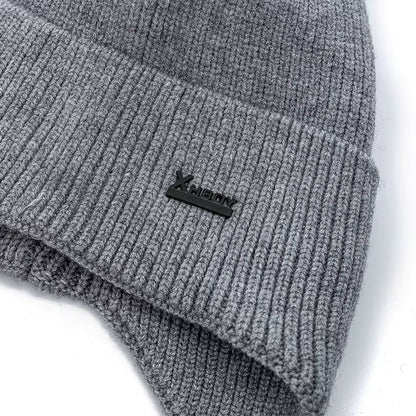 Fleece-Lined Earflap Cap – Warm Winter Outdoor Beanie FitiqueFit