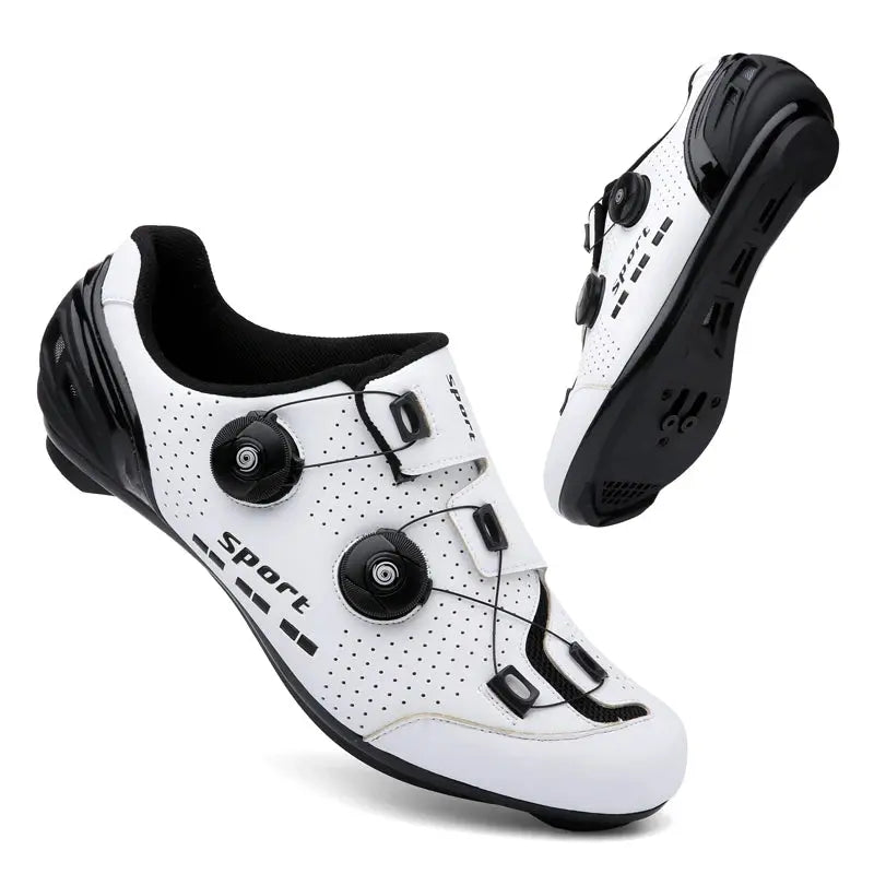 Road Cycling Shoes Man Breathable Summer Self-Locking Cleat Non-slip Bicycle Shoe Men Spd Racing Sneaker Lightweight NovaCart
