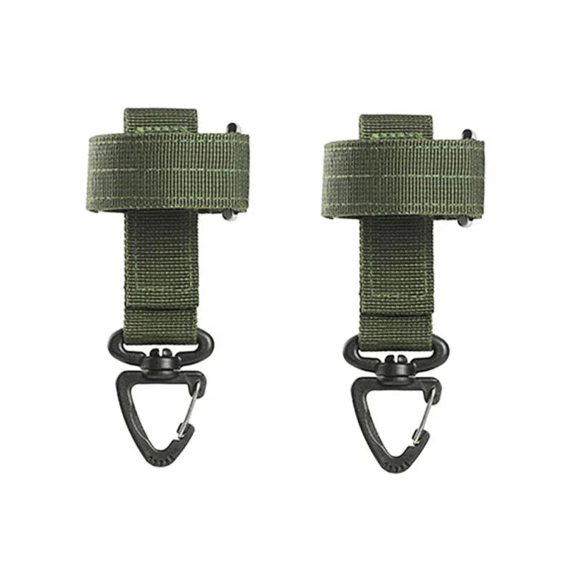 Multi-purpose Nylon Gloves Hook Work Gloves Safety Clip Outdoor Tactical Climbing Rope Camping Hanging Buck Outdoor Camping Pi-Mart