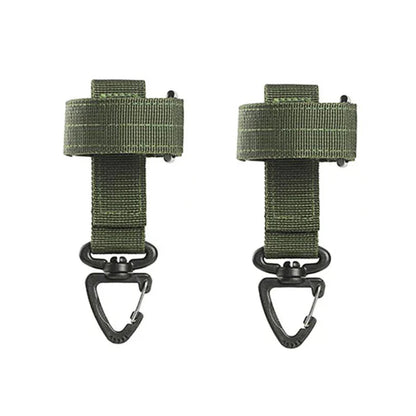 Multi-purpose Nylon Gloves Hook Work Gloves Safety Clip Outdoor Tactical Climbing Rope Camping Hanging Buck Outdoor Camping Pi-Mart