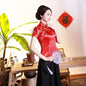 Elegant Ethnic Style Streetwear Cheongsam Qipao Tees Fashion Clothes Tshirts Vintage Shirts for Women Y2k Tops Women Clothing NovaCart