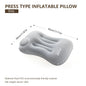 BISINNA Camping Inflatable Pillow Portable Ultralight Travel Hiking Air Sleeping Pillow for Neck and Lumbar Support Pi-Mart