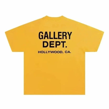 Vintage High Street T-Shirt Gallery Dept Printed Shirt Fashion Letter Print T-shirt Casual O-neck Tee Women Tee Summer Brand Top NovaCart