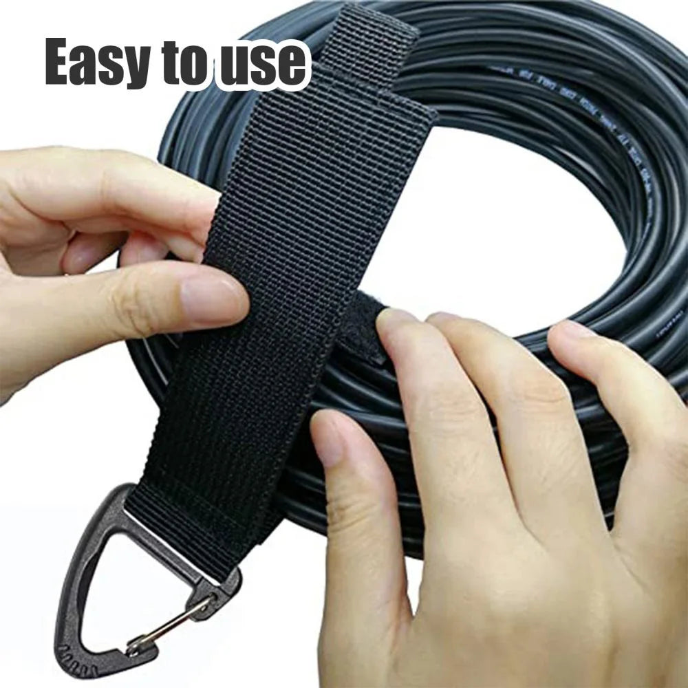 Hanging Mountaineering Buckle With Heavy Material Binding Nylon Storage Belt Extension Line Storage And Sorting Heavy Material Pi-Mart