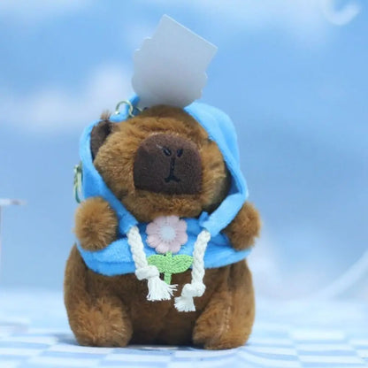 Cute Capybara Plush Toy Hoodie with Wings Simulation Doll Small Size Stuffed Animals Anime Fluffty Toy Birthday Party NovaCart