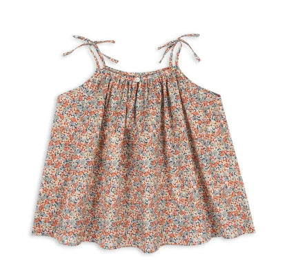 2026 New KS Summer Baby Girls Cotton Slip Dresses Kids Clothes Girl Floral Print Tank Top T-shirts Shorts Suits Children's Sets NovaCart