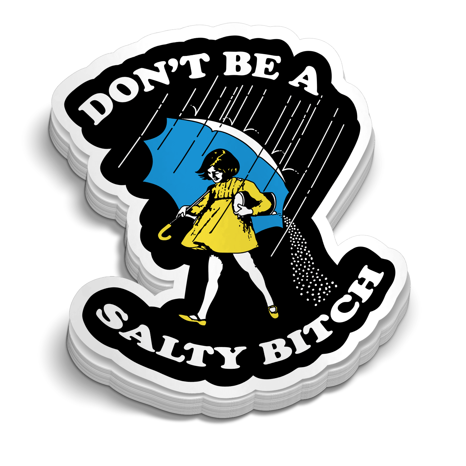 Salty Bitch 5 Inch Decal Armed American Supply