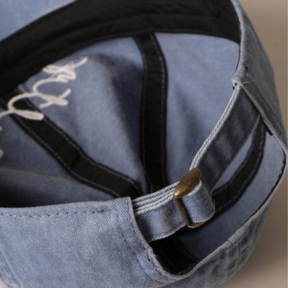 Salty Script Hat Ivy + Cloth