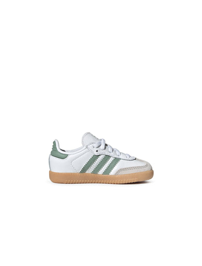 Adidas (TD) Samba - Cloud White/Green Denim Exchange