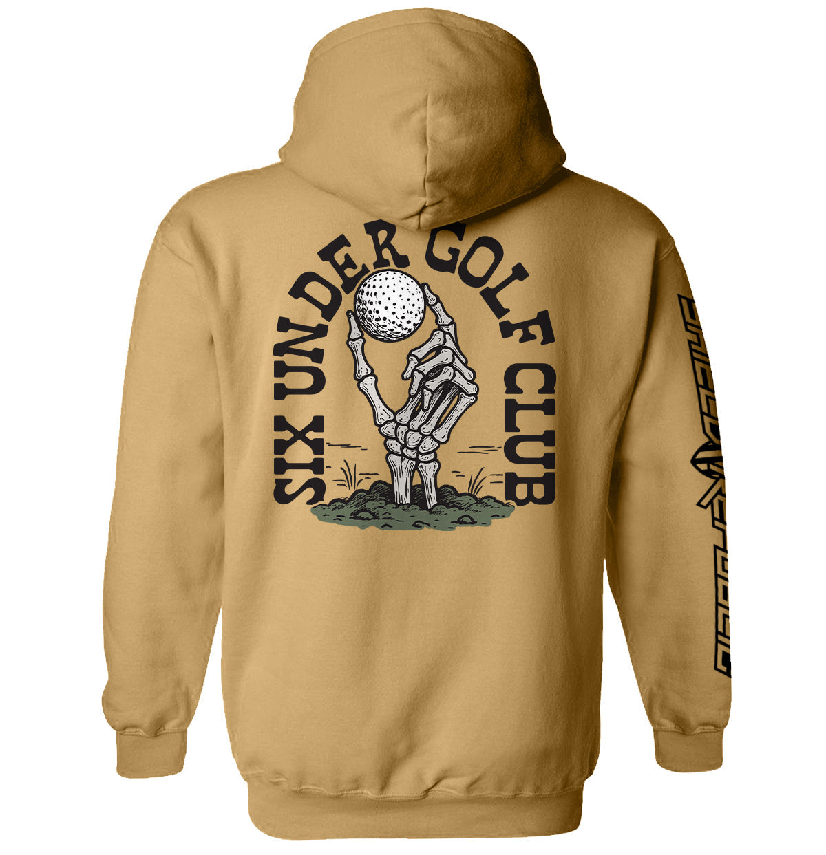 Six Under Golf Club (Back Print) Shield Republic