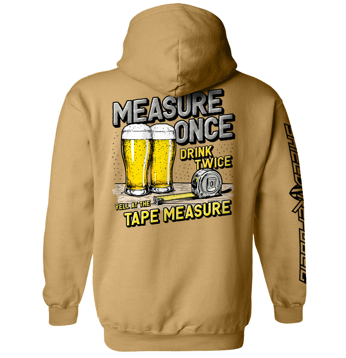 Measure Once Drink Twice Shield Republic