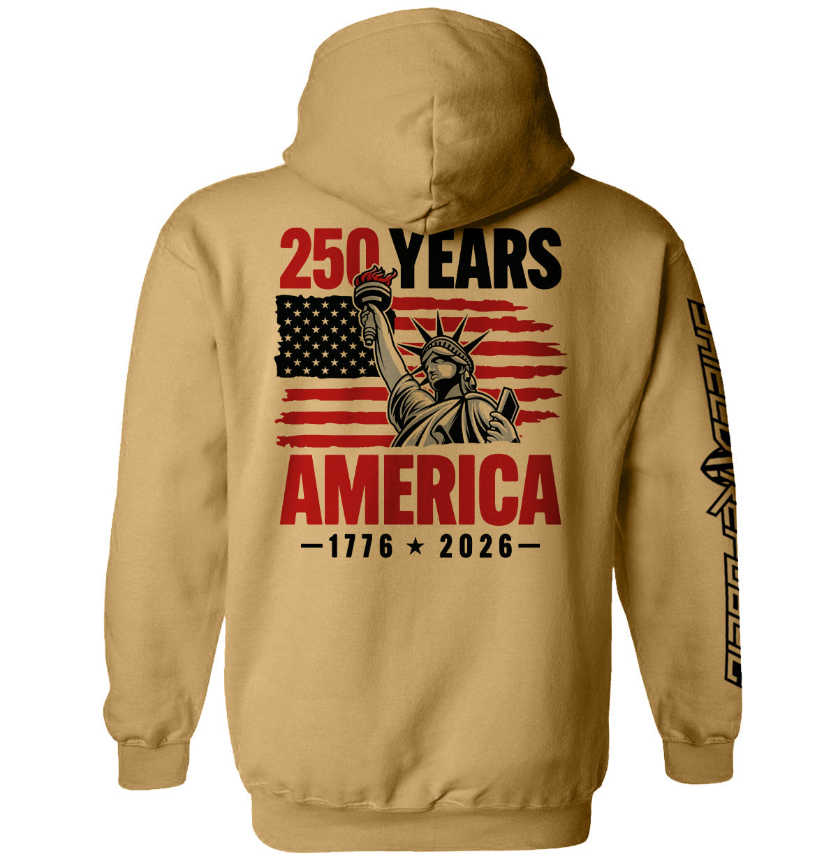 250 Years Statue of Liberty Shield Republic