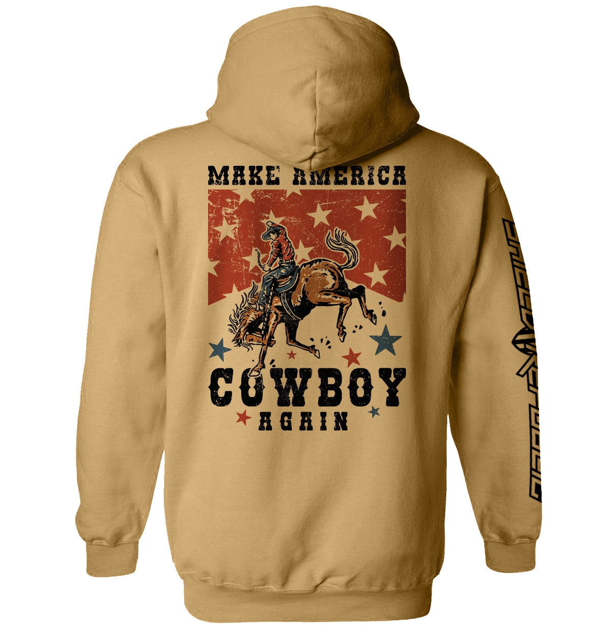 Make America Cowboy Again Shield Republic