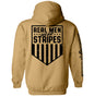 Real Men Wear Stripes (Back Print) Shield Republic