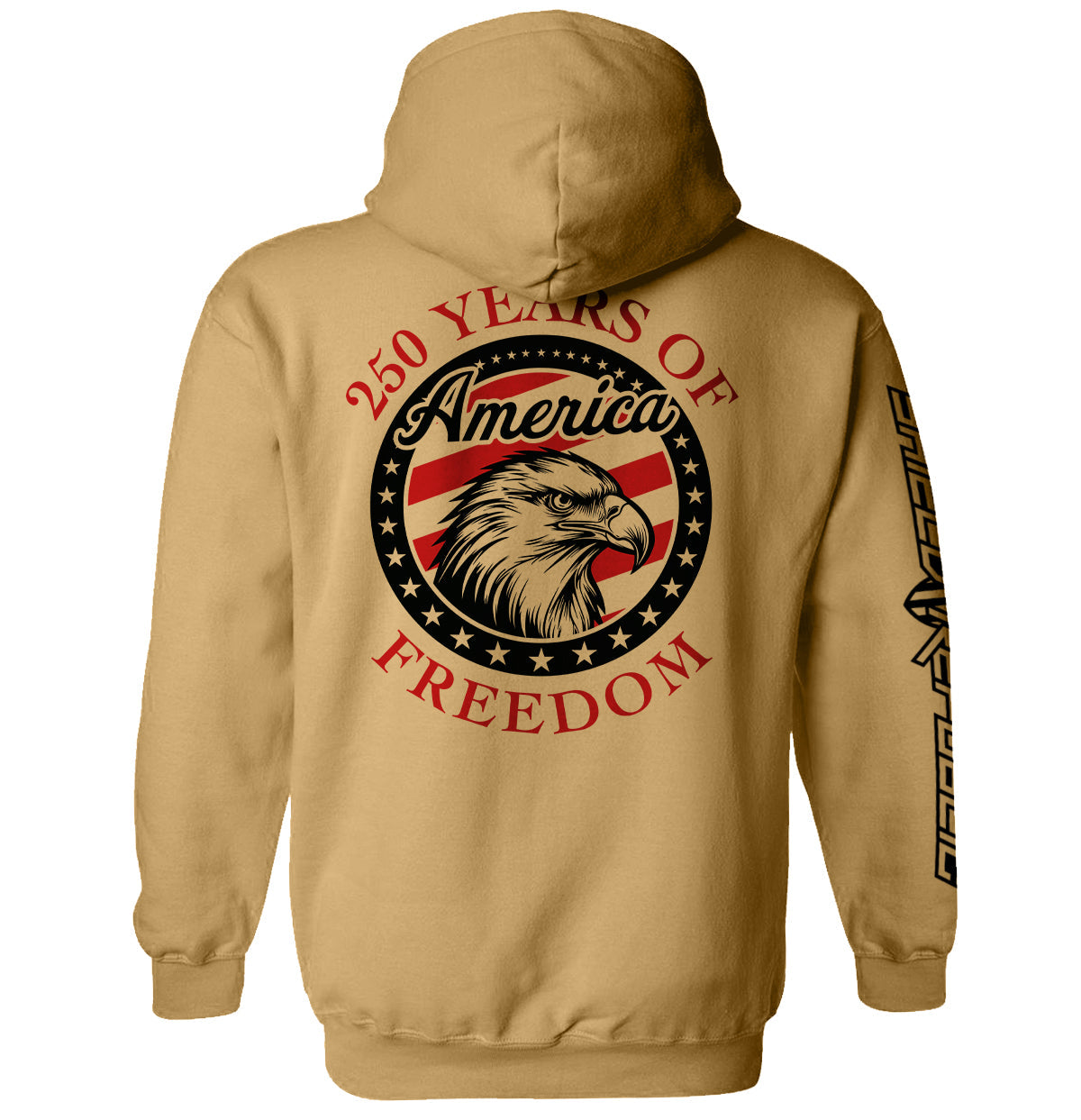 250 Years Of Freedom Eagle Circle Shield Republic