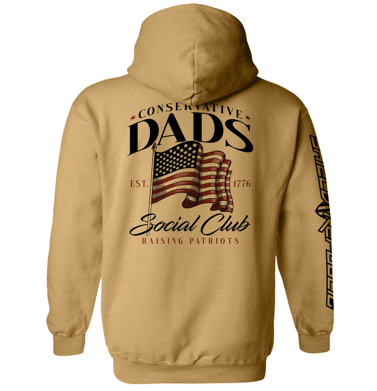 Conservative Dads Social Club Shield Republic