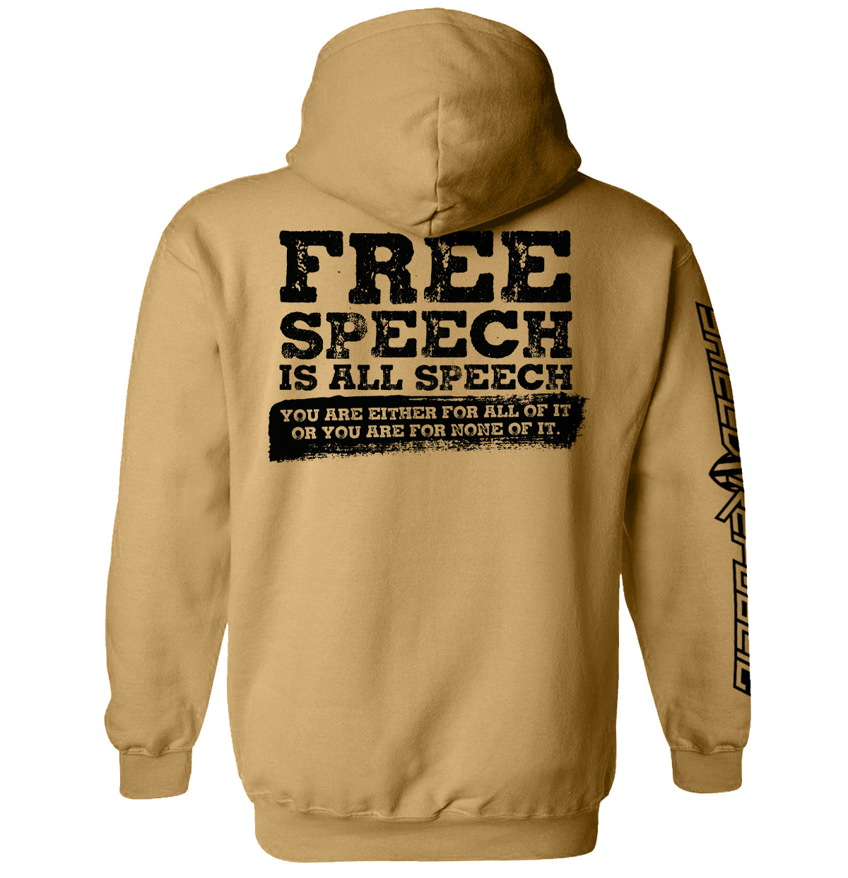 Free Speech Is All Speech Shield Republic