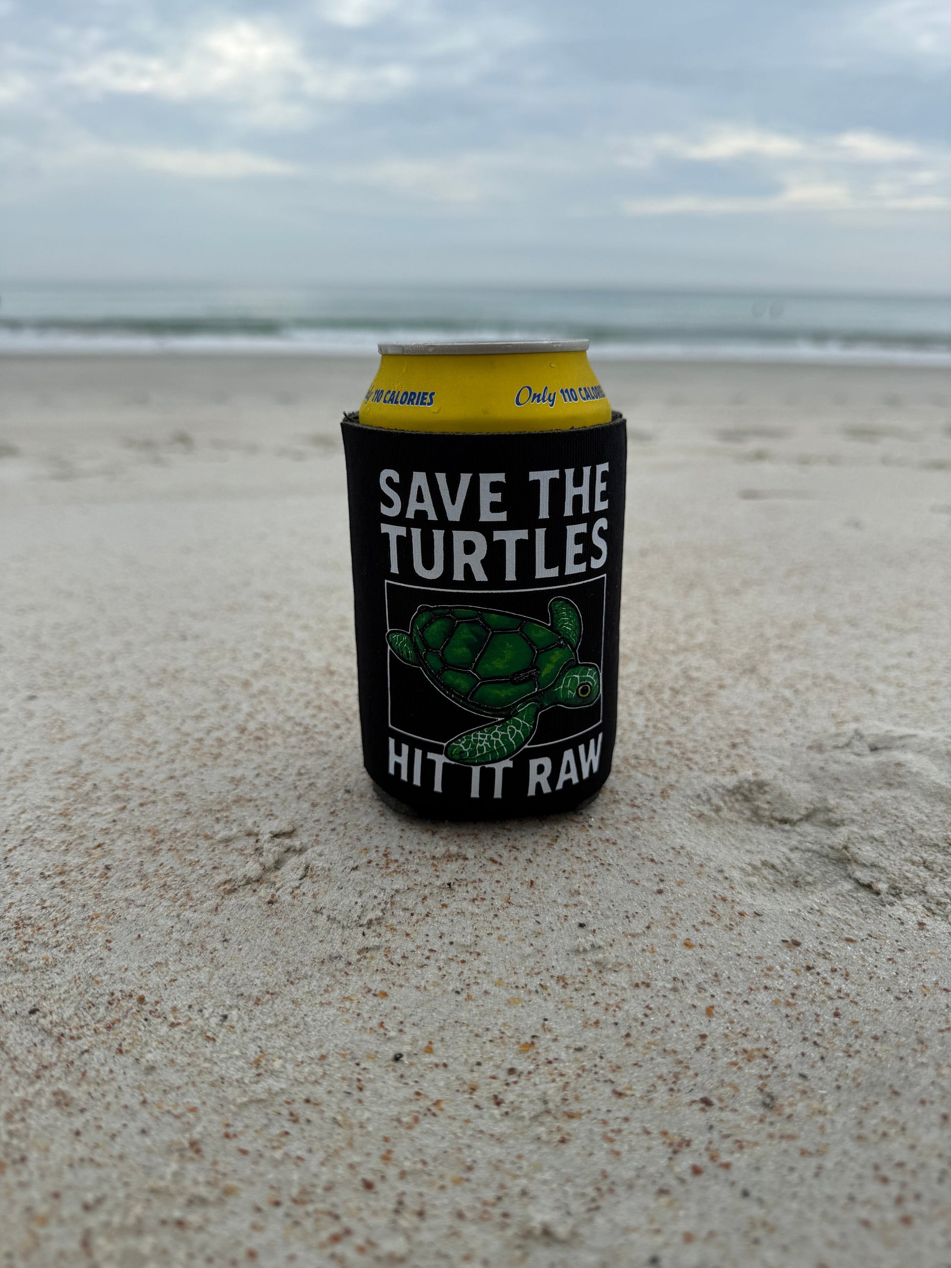 Save the Turtles Koozie Luckless Outfitters