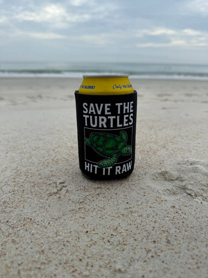 Save the Turtles Koozie Luckless Outfitters