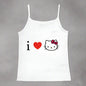 Y2K Hello Kitty Crop Top – Emo Girls Vintage Punk Tank FitiqueFit