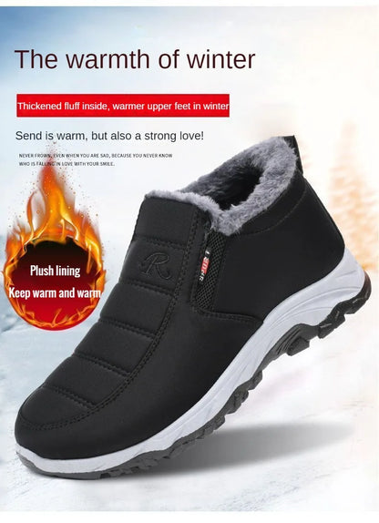 Men's Shoes Autumn Winter Casual Cotton Warm Wear Resistant Chunky Sole Affordable Free Shipping NovaCart