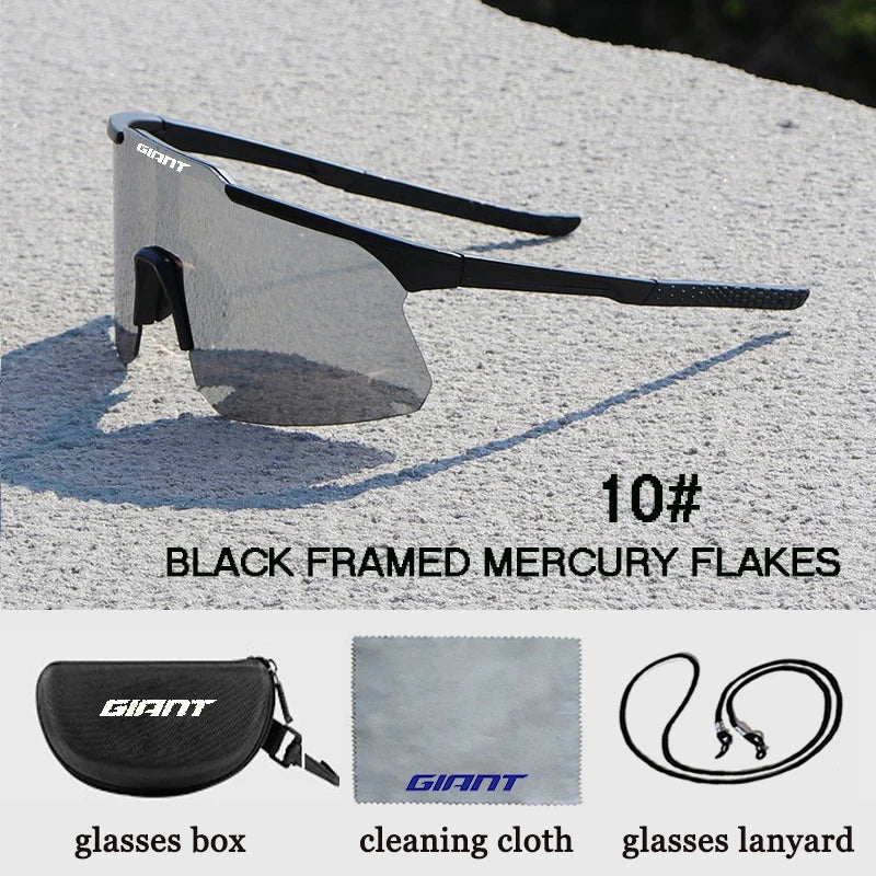 2025 giant new cycling Glasses UV400 Protection, Anti-Fog, Sports Sunglasses for Men Women with case Pi-Mart