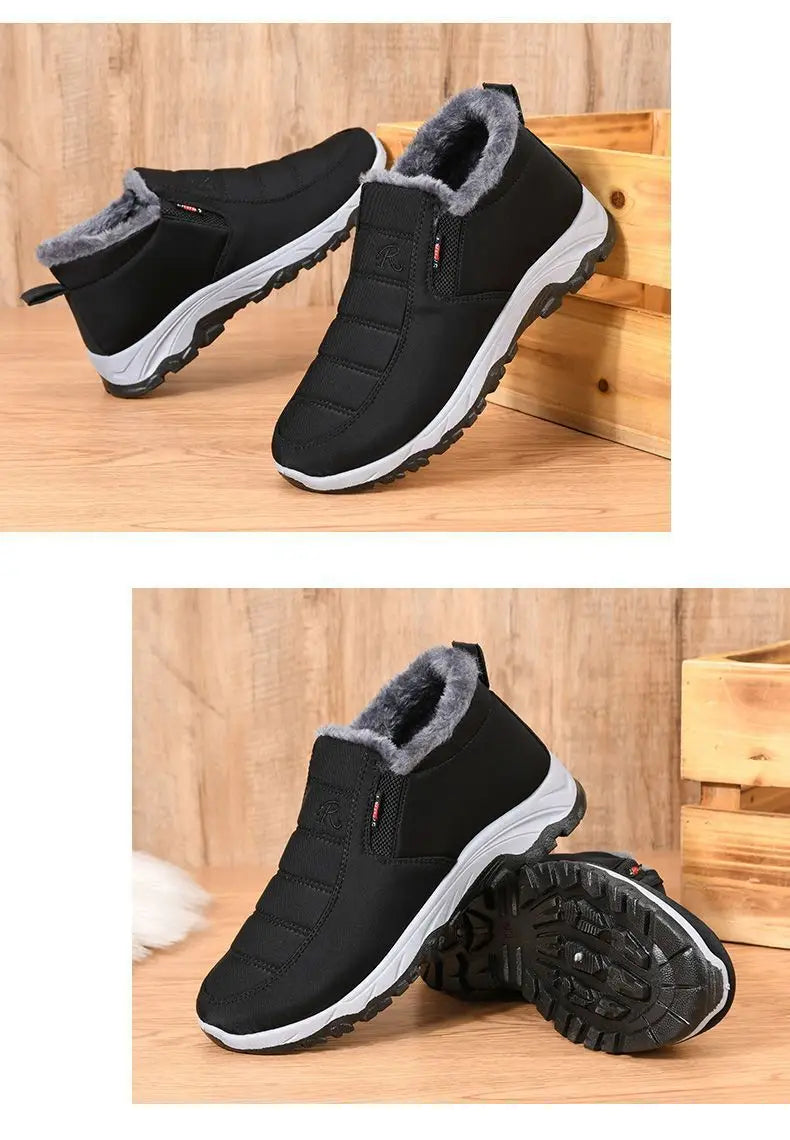 Men's Shoes Autumn Winter Casual Cotton Warm Wear Resistant Chunky Sole Affordable Free Shipping NovaCart