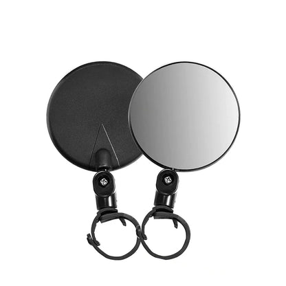 1/2PCS Bicycle Rearview Mirror 360 Degree Adjustable Rotatable Universal Cycling Handlebar Rear View Mirrors for MTB Road Bike Pi-Mart