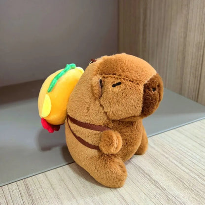 Cute Capybara Plush Toy Hoodie with Wings Simulation Doll Small Size Stuffed Animals Anime Fluffty Toy Birthday Party NovaCart