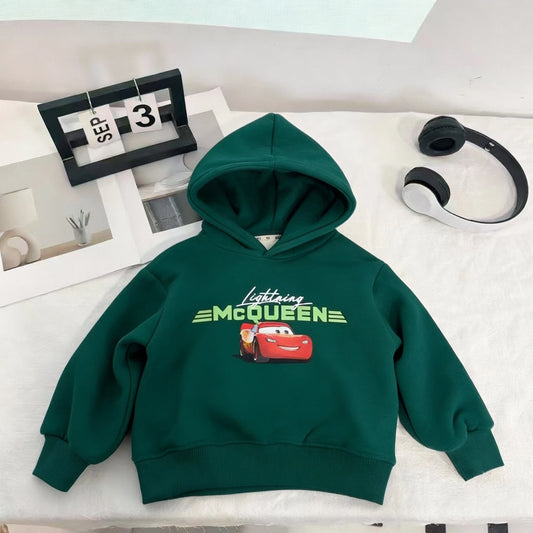 Hoodies For Kids Clothing Spring New Style Cartoon Car Fashion Sweatshirts Tops Hooded Long Sleeved Children's Costume Hoodie NovaCart
