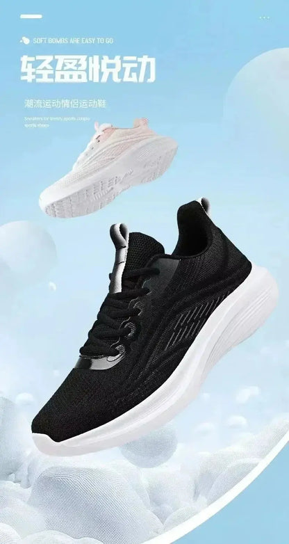 Casual Running Summer Fashion Anti Slip Hiking Mesh Breathability Athletic Shoe Tennis Woman Trend Woman Sneakers Couple NovaCart