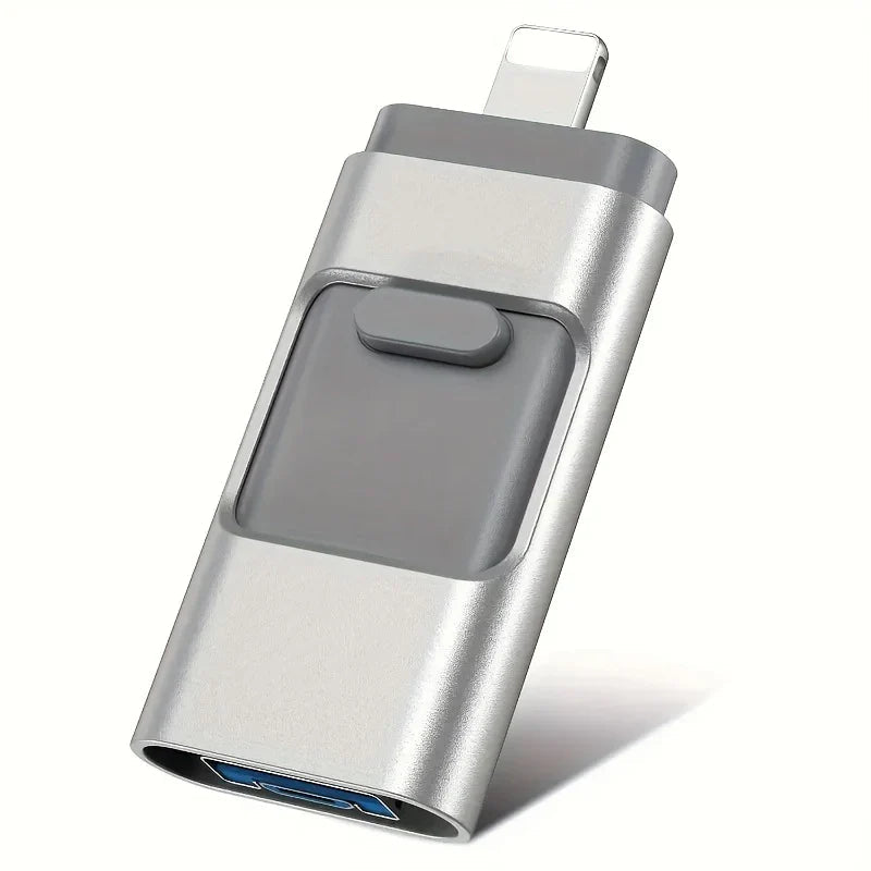 High-Speed Flash Drive for iPhone & Type-C & Android & PC, USB 3.0 External Drive, Memory Stick Photo Stick Thumb Drive PenDrive Pi-Mart